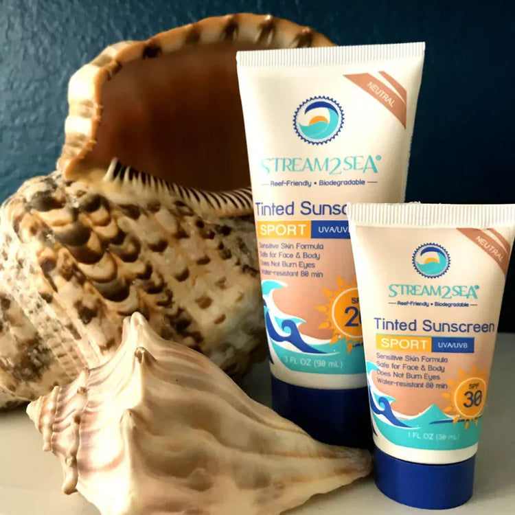 Sunscreen with Zinc Oxide and Titanium Dioxide