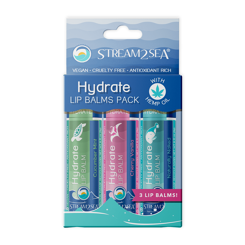 HYLB3 Hydrate Lipbalms pack front