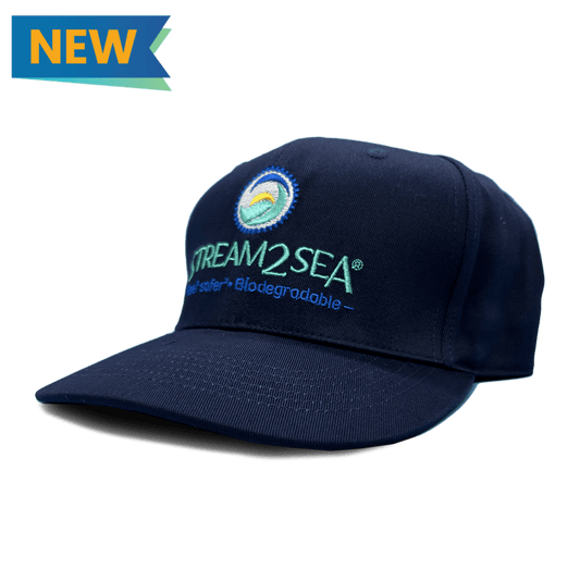 Stream2Sea Ball Cap – Stylish, eco-friendly cap designed for sun protection and outdoor adventures.
