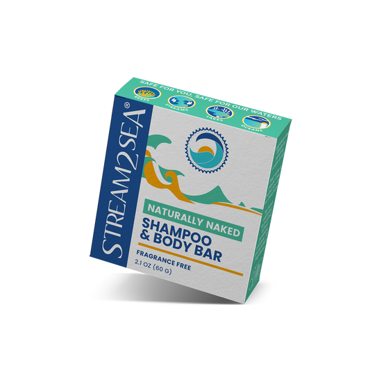 Naturally Naked Shampoo & Body Bar - Stream2Sea