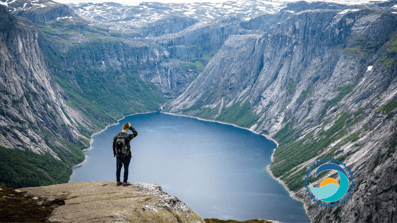 Person Adventuring Who Can Now Protect the Environment With Safe Body Care Products,