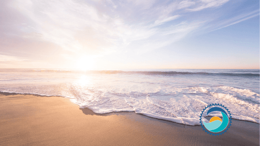 FDA sunscreen - beach sun, FDA sunscreen - beach sun, ecoconscious camping, tent next to cliff at sunrise, morning routine, woman meditating on beach