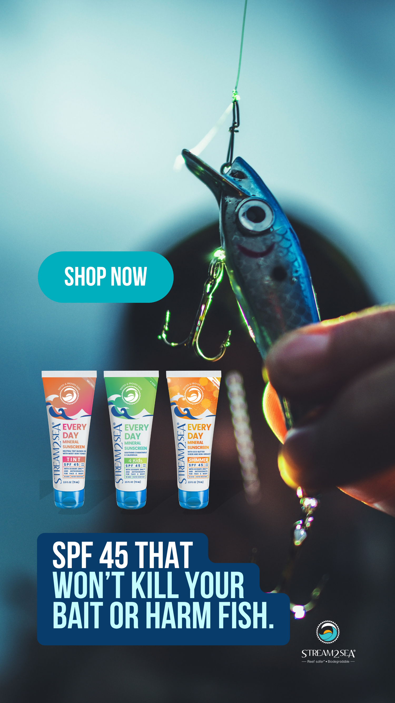 Waterproof Sunscreen for Saltwater Fishing