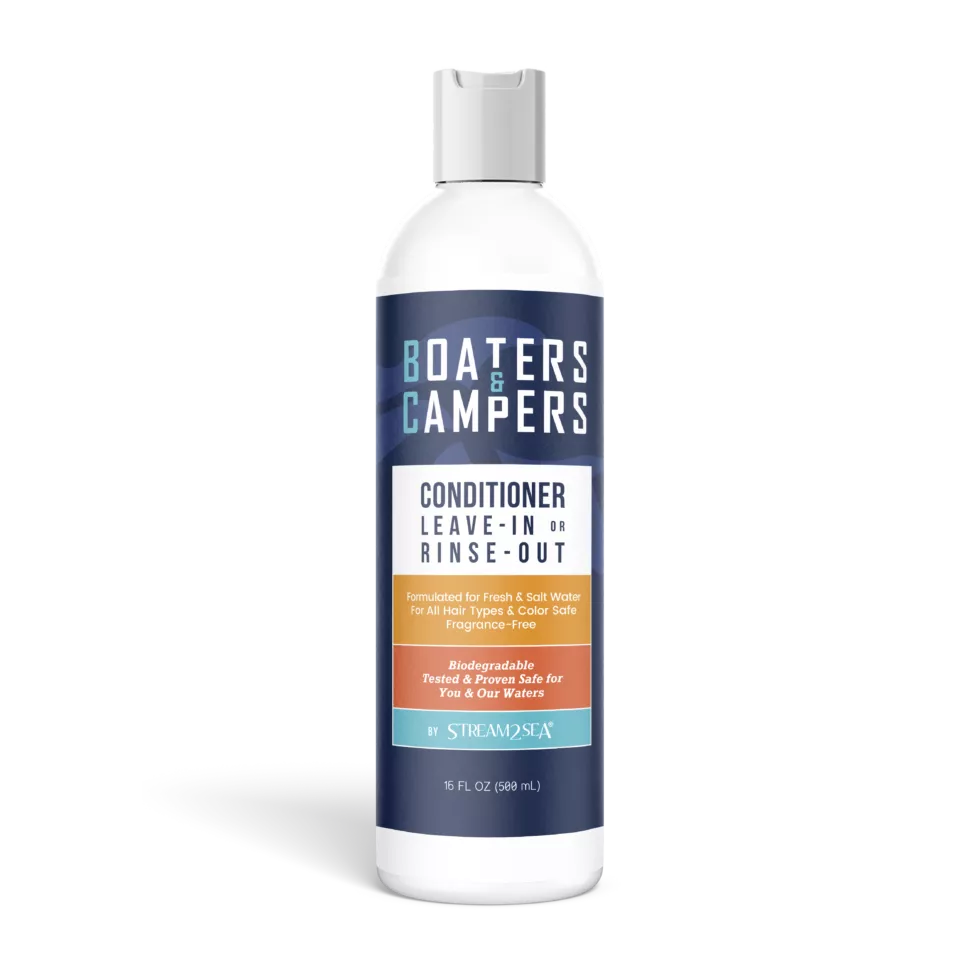 Boaters & Campers Leave-in or Rinse-out Conditioner - Large Size 16oz