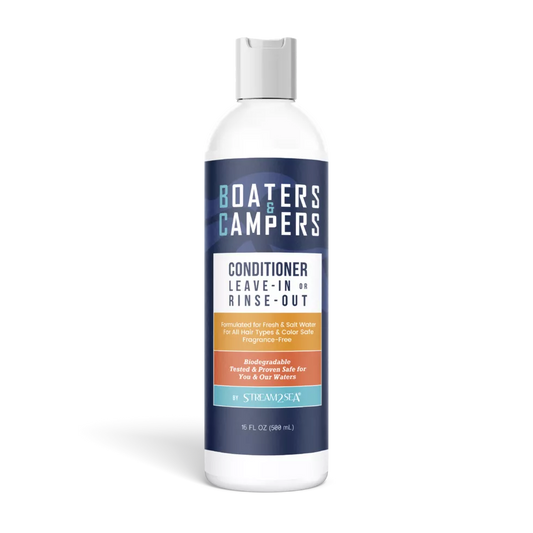 Boaters & Campers Leave-in or Rinse-out Conditioner - Large Size 16oz