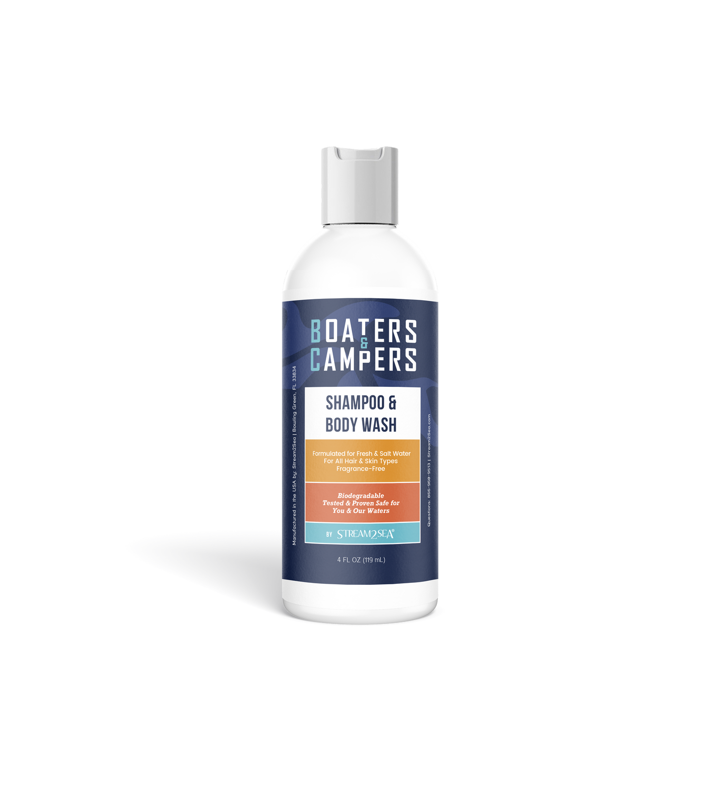 Fragrance-Free Shampoo & Body Wash - 4 oz