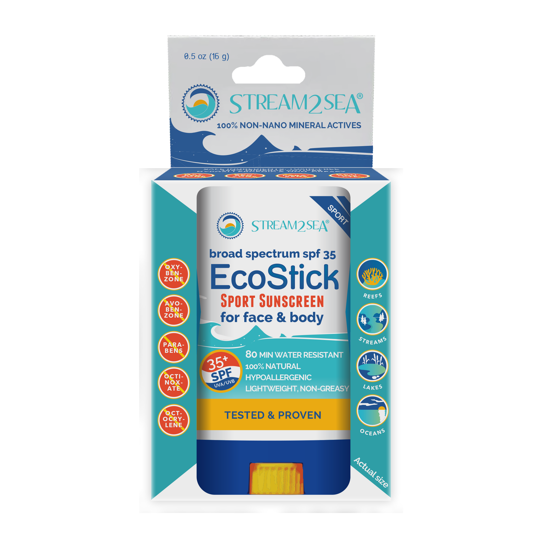 EcoStick Sunscreen Sport – Stream2Sea