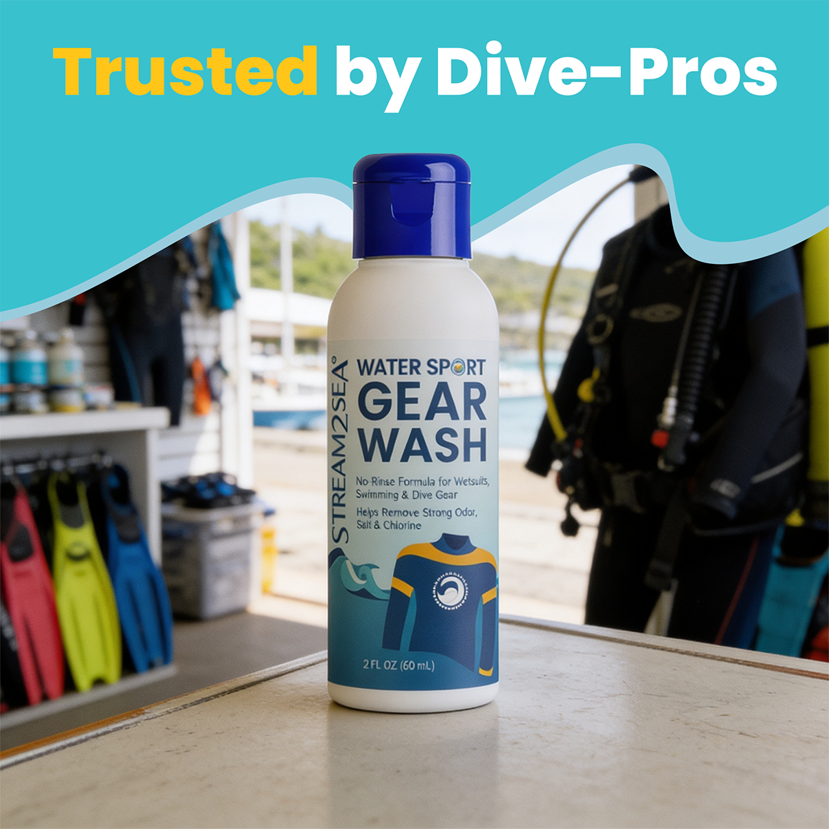Water Sport Gear Wash 16 fl. oz.