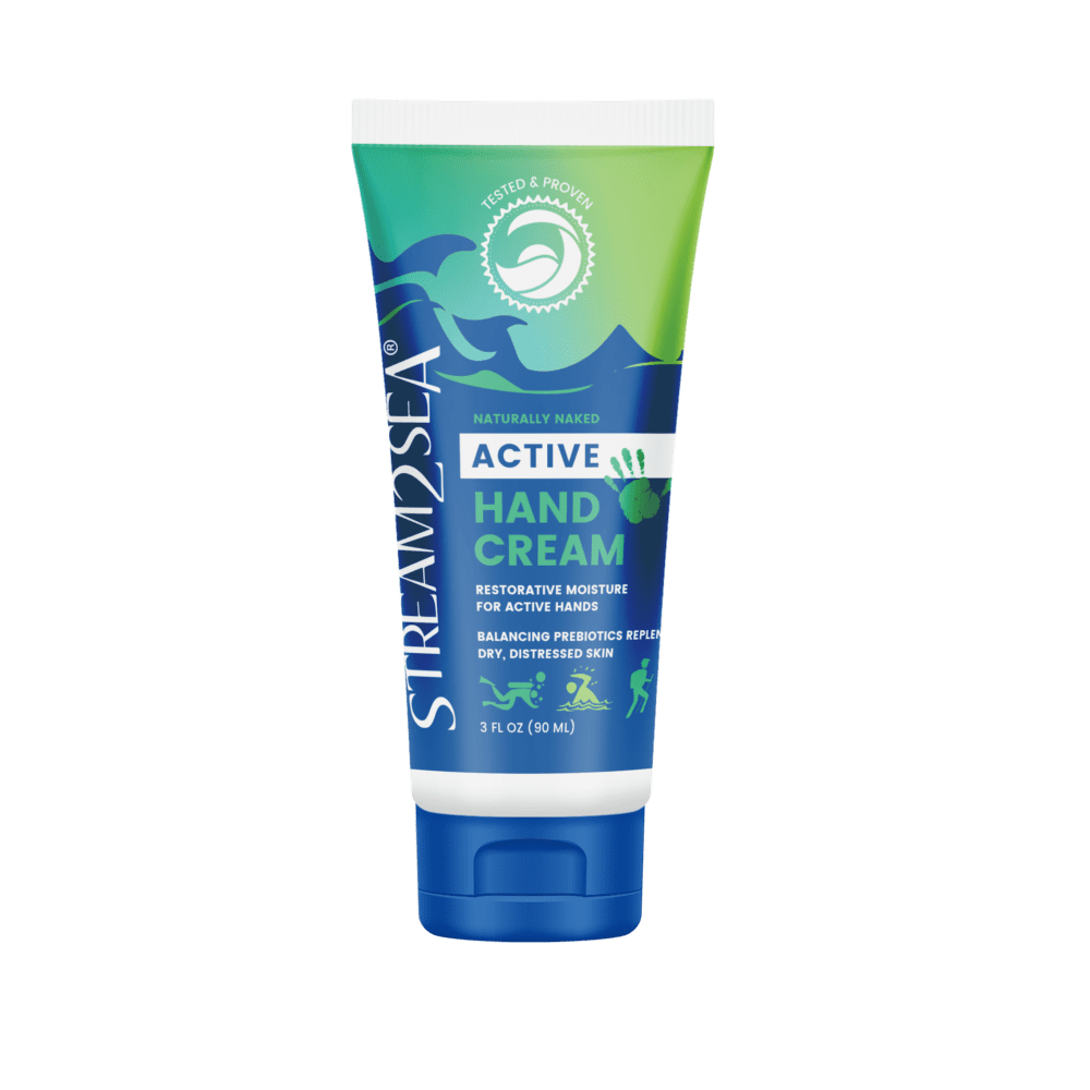 Stream2Sea Fragrance-Free Hand Cream – Reef Safe, biodegradable moisturizer for nourished, hydrated, and protected hands.