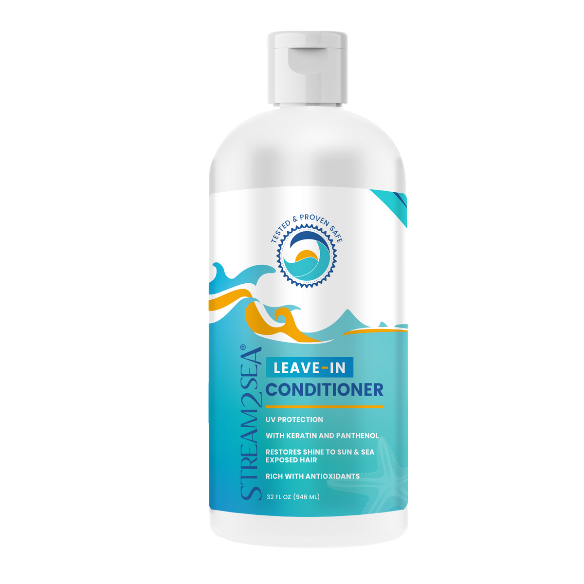 32 oz Leave-In Conditioner | Bulk Hair Care for Swimmers | Stream2Sea