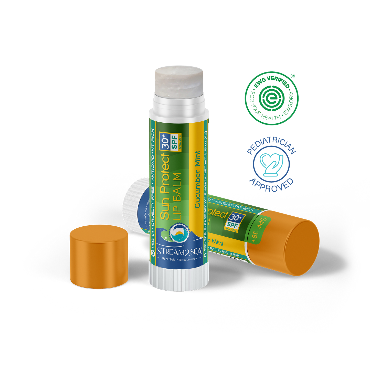 Cucumber Mint Sun Protect Lip Balm