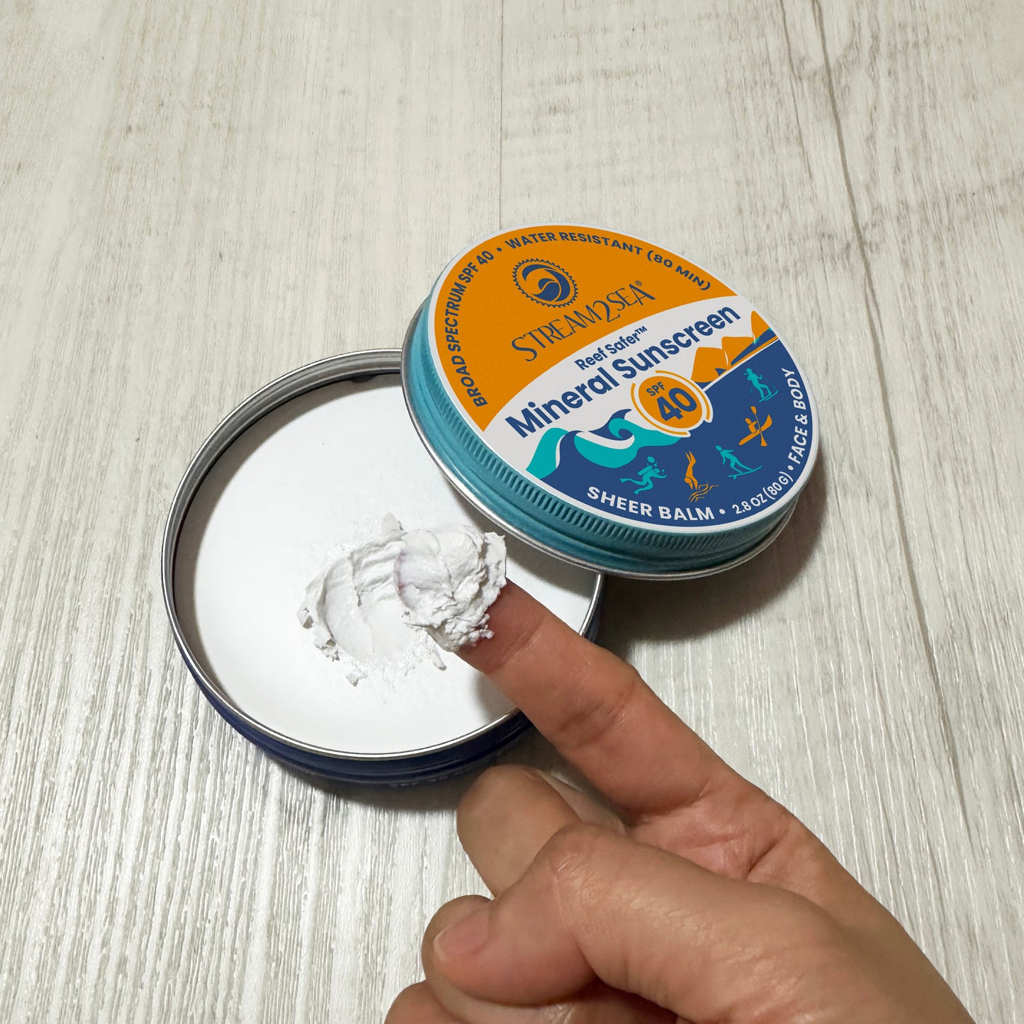 SPF 40 Sport Sunscreen Zinc Balm