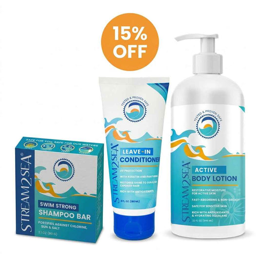 Swim Strong Shampoo Hair Bundle
