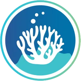 Reef Safe Certified Icon – Symbolizing Eco-friendly, biodegradable products safe for coral reefs and marine life.