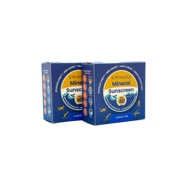 Mini SPF 40 Sunscreen | Reef-Safer Zinc Balm – Stream2Sea