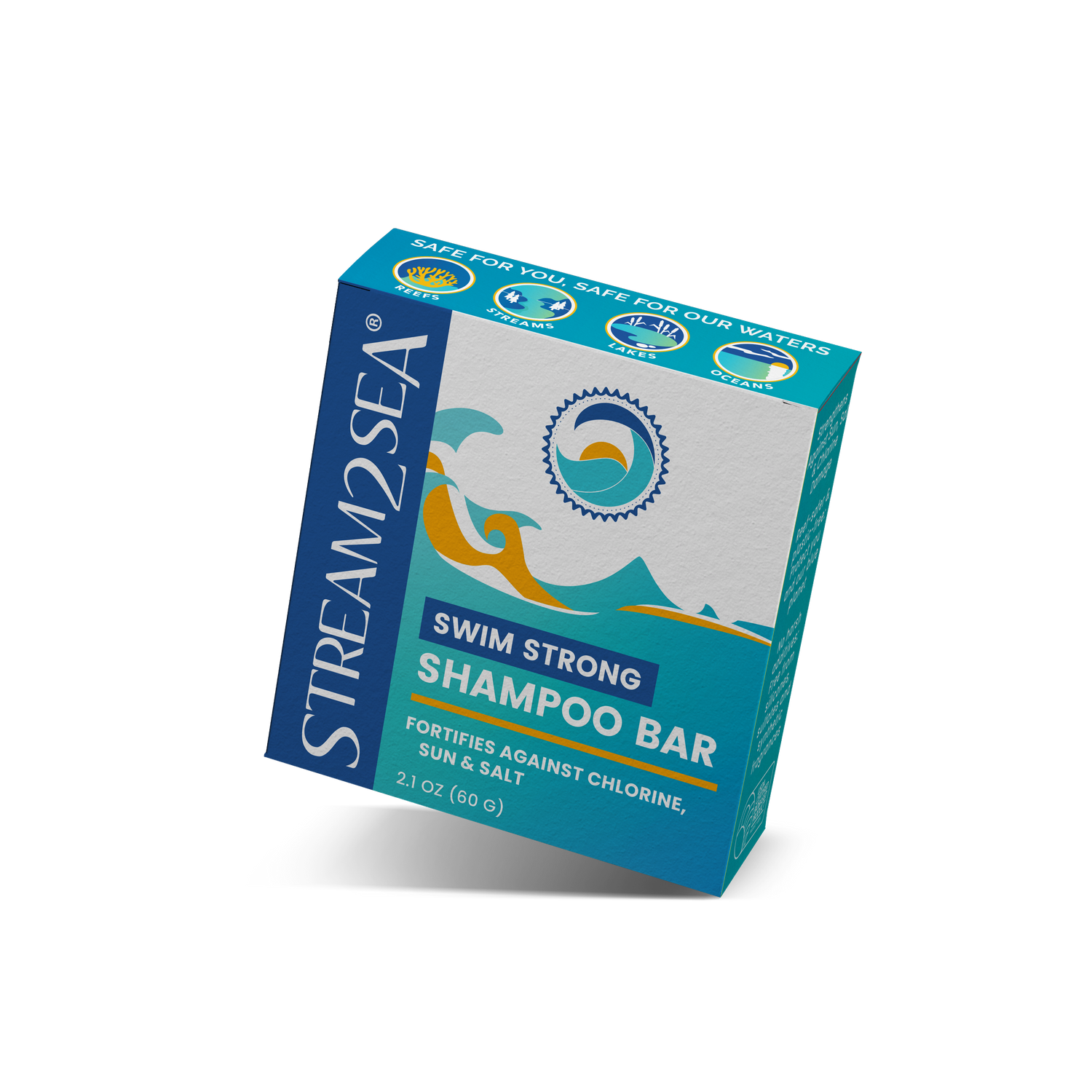 Swim Strong Shampoo Bar - Stream2Sea