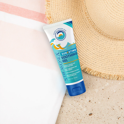 Stream2Sea Soothing – Calming, Reef Safe formula for gentle, hypoallergenic skincare.