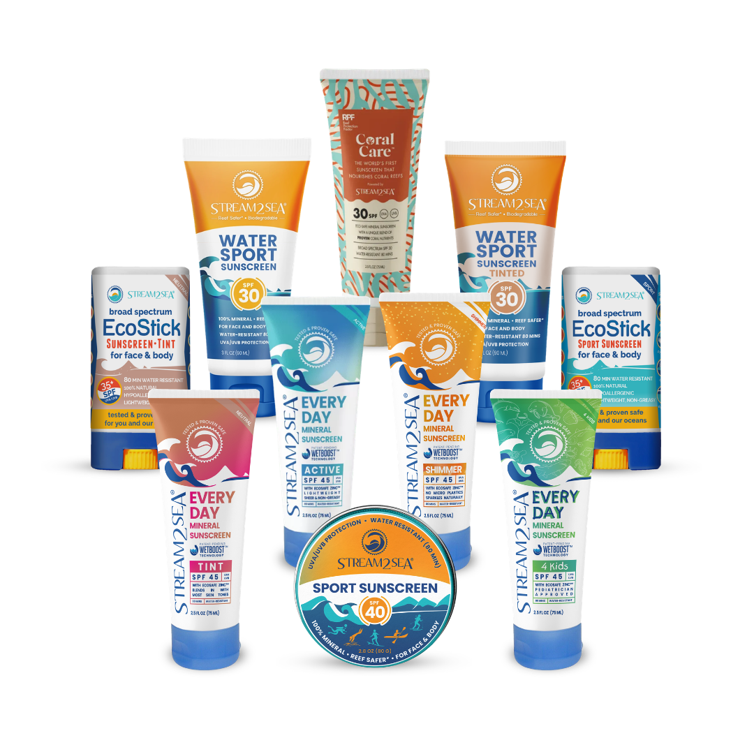 Stream2Sea sunscreen products