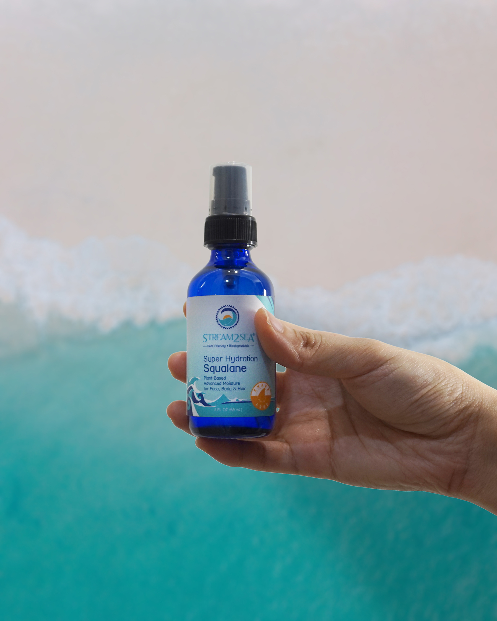 Super Hydration Squalane - Stream2Sea: Tested & Proven Reef-safe Sunscreen  & Skin Care