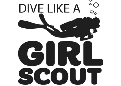 Girl Scout Scuba Logo
