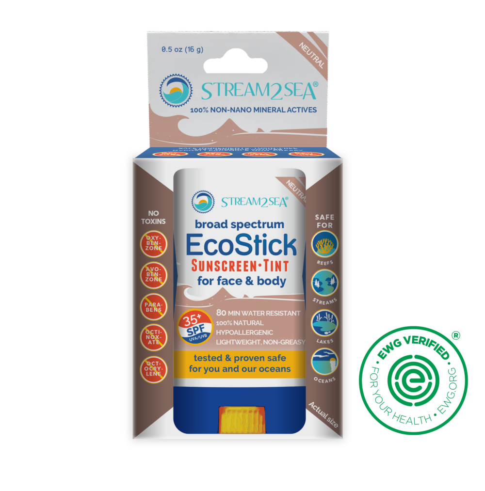 EcoStick Sunscreen Tint Product for Kids - Stream2Sea